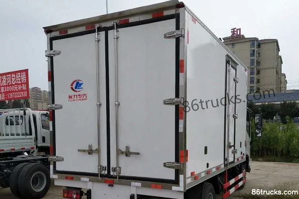 FAW Linghe 117 ch 4X2(6 roues) camion frigorifique cabine simple 4,1 m Extérieur (3) | 86Trucks