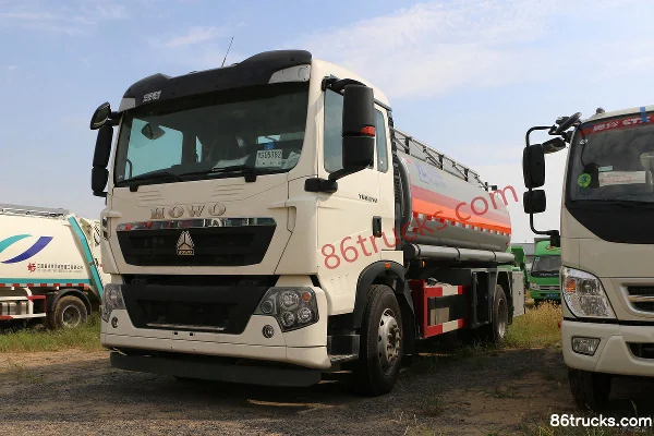 Sinotruk HOWO T5G 210 hp 4X2(6 wheels) Oil Tanker Truck Chassis Exterior (3) | 86Trucks