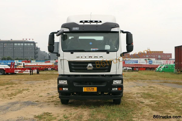 Sinotruk Sitrak C5H heavy truck 310hp 4X2(6 wheels) box cargo truck chassis (air suspension lift) Exterior (2) | 86Trucks