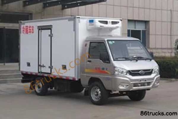 Kama Ruiling 1.1L 61hp 4X2(6 wheels) gasoline 2.8m single-row refrigerated truck Exterior (3) | 86Trucks