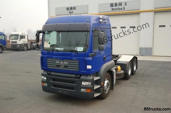 MAN TGA series heavy truck 430 hp 6X4(10 wheels) tractor truck (model: 33.430) Exterior (2) | 86Trucks