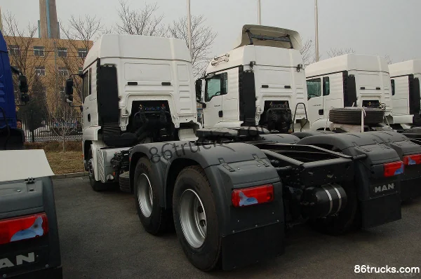 MAN TGA série poids lourd 390 ch 6X4(10 roues) tracteur routier (modèle: 33.390) Cabine (3) | 86Trucks