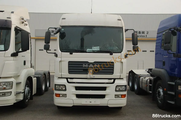 MAN TGA série poids lourd 390 ch 6X4(10 roues) tracteur routier (modèle: 33.390) Extérieur (3) | 86Trucks