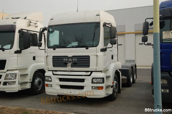 MAN TGA série poids lourd 390 ch 6X4(10 roues) tracteur routier (modèle: 33.390) Extérieur (2) | 86Trucks