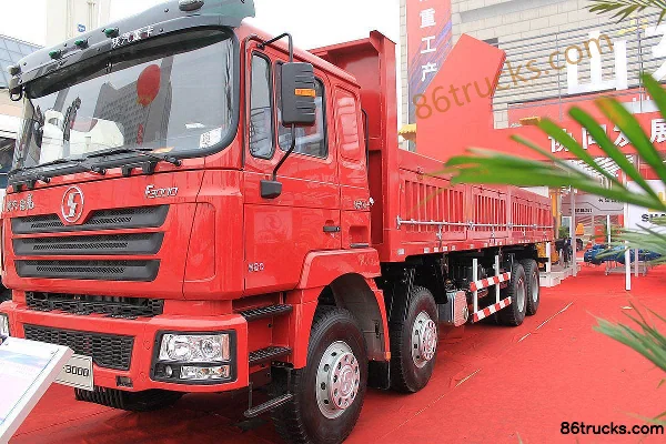 SHACMAN Delong F3000 Highway Super Edition 430hp 8X4(12 wheels) 8.8m LNG Dump Truck (China VI) Exterior