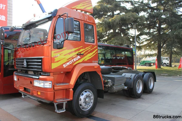 Sinotruk Jinwangzi Poids lourd 300 ch 6X4(10 roues) Tracteur routier (toit semi-surélevé, version Elite) Extérieur (3) | 86Trucks