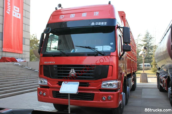 Sinotruk HOWO Heavy Truck 336 hp 8X4(12 wheels) Stake Truck Exterior