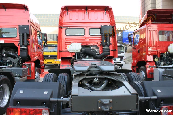 Sinotruk HOKA Heavy Truck 375 hp 6X4(10 wheels) Tractor Truck Cab (1) | 86Trucks