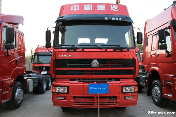 Sinotruk HOKA Heavy Truck 375 hp 6X4(10 wheels) Tractor Truck Exterior (3) | 86Trucks