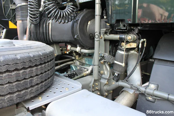Sinotruk HOWO A7 série camion lourd 420 ch 6X4(10 roues) tracteur routier Cabine (3) | 86Trucks