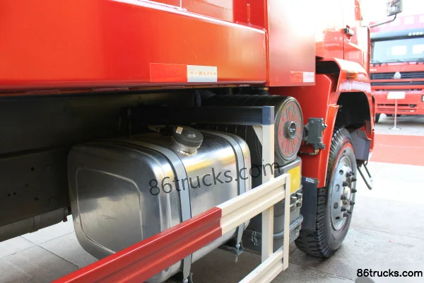 Sinotruk Huanghe Shaoshuai camion moyen 220 ch 4X2(6 roues) 5,8 m camion benne Cabine (1) | 86Trucks