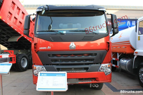 Sinotruk HOWO A7 Series Heavy Truck 340 hp 6X4(10 wheels) 5.8m Dump Truck Exterior