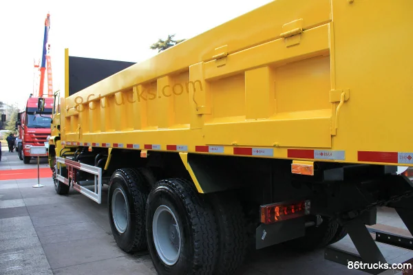 Sinotruk Jinwangzi camion lourd 300 ch 6X4(10 roues) camion benne 7,3 m Châssis (2) | 86Trucks