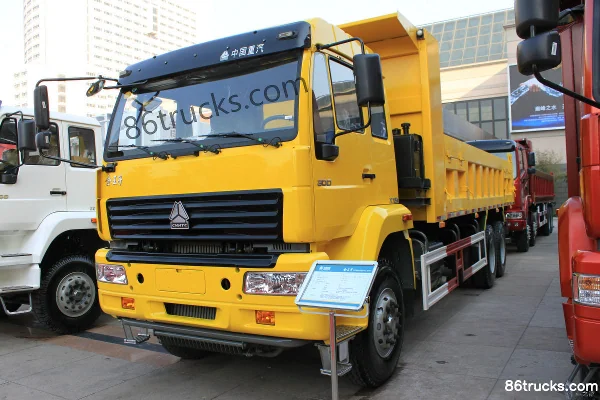 Sinotruk Jinwangzi camion lourd 300 ch 6X4(10 roues) camion benne 7,3 m Extérieur (2) | 86Trucks