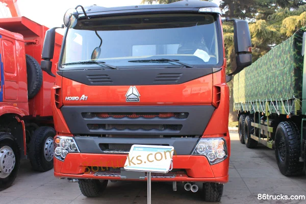 Sinotruk HOWO A7 Series Heavy Truck 375 hp 8X4(12 wheels) 8.5m Dump Truck Exterior