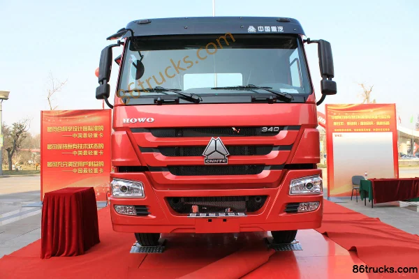 Sinotruk HOWO Heavy Truck 336 hp 6X4(10 wheels) Tractor Truck (Lightweight) Exterior (2) | 86Trucks