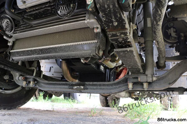 Foton Ollin CTX 156hp 4X2(6 wheels) garbage truck (Qingzhuan brand) Chassis (3) | 86Trucks