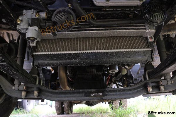 Foton Ollin CTX 156hp 4X2(6 wheels) garbage truck (Qingzhuan brand) Chassis (2) | 86Trucks