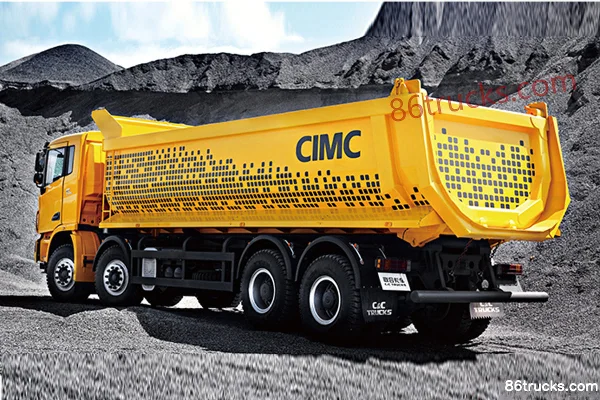 Union Truck U350 350 hp 8X4(12 wheels) 5.6m Dump Truck Exterior (2) | 86Trucks