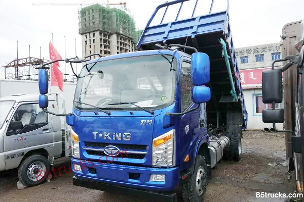 Tangjun Ouling T3 Series 116 hp 4X2(6 wheels) 4m Dump Truck Exterior (2) | 86Trucks