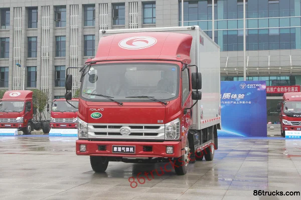 Foton Times H3 116 ch 4X2(6 roues) GNC 4,1 m fourgon léger cabine simple Extérieur (3) | 86Trucks