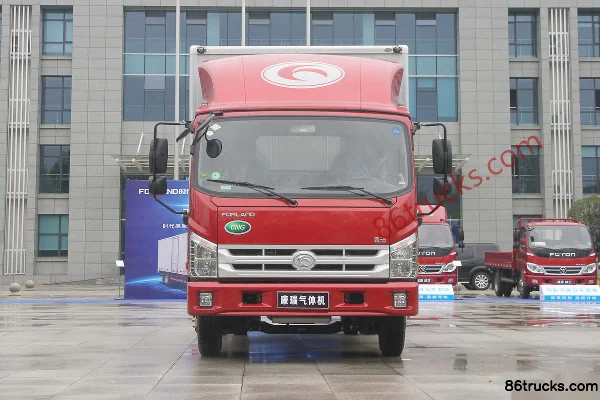 Foton Times H3 116 ch 4X2(6 roues) GNC 4,1 m fourgon léger cabine simple Extérieur (2) | 86Trucks