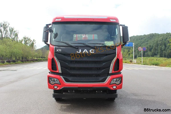 JAC Gallop K5W 310 hp 8X4(12 wheels) Flatbed Truck Exterior (2) | 86Trucks
