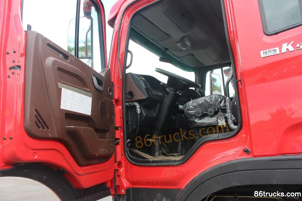 JAC Gallop K5W 310 hp 8X4(12 wheels) Flatbed Truck Cab (1) | 86Trucks