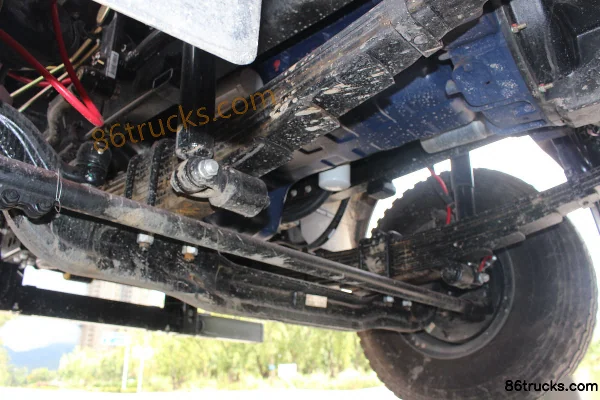 JAC GallopK5W 350 ch 8X4(12 roues) camion plateau Châssis (2) | 86Trucks