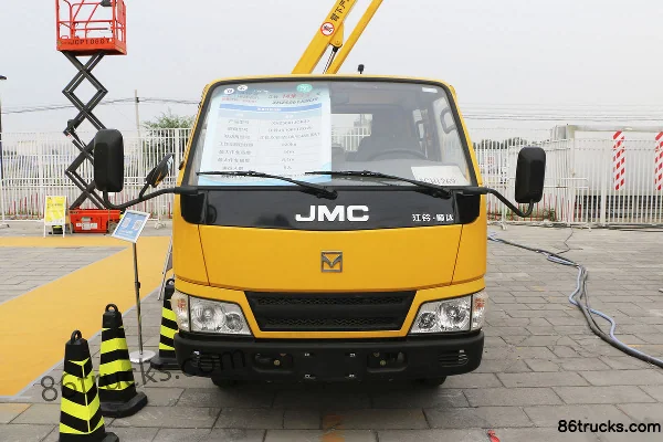 JMC Shunda narrow body 116hp 4X2(6 wheels) 14m aerial work truck (Hylifter brand) Exterior (2) | 86Trucks