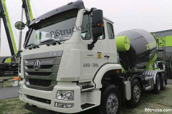 Sinotruk Haohan J5G 310 hp 8X4(12 wheels) 7.7m³ concrete mixer truck (Zoomlion) Exterior (2) | 86Trucks