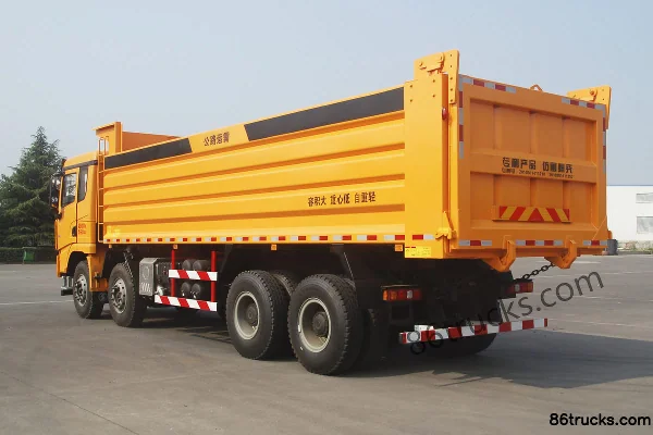 SHACMAN Delong X3000, 375 ch, 8X4(12 roues) , camion benne 8 m Extérieur (3) | 86Trucks