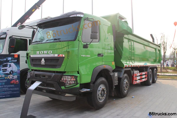 Sinotruk HOWO T6G Heavy Truck 380 hp 8X4(12 wheels) Dump Truck (Construction Truck) Exterior (3) | 86Trucks