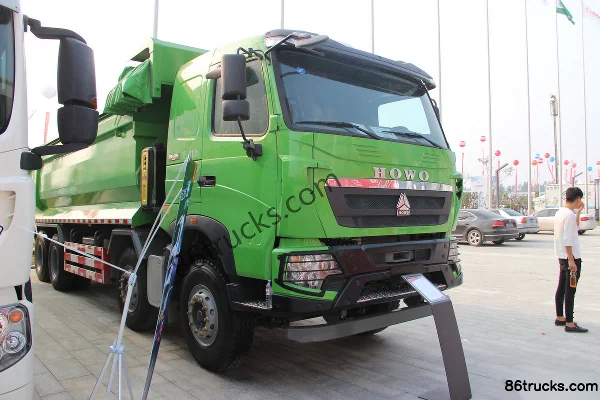 Sinotruk HOWO T6G Heavy Truck 380 hp 8X4(12 wheels) Dump Truck (Construction Truck) Exterior