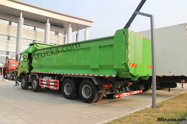 Sinotruk HOWO T6G Heavy Truck 380 hp 8X4(12 wheels) Dump Truck (Construction Truck) Body (2) | 86Trucks