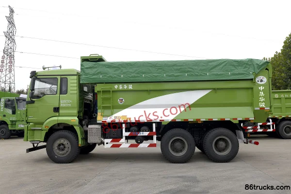 SHACMAN Delong New M3000 350 hp 6X4(10 wheels) 5.6m dump truck Exterior (2) | 86Trucks