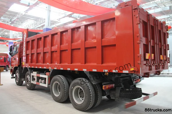 Foton AumanETX 400 ch 8X4(12 roues) camion benne 5,8 m Extérieur (3) | 86Trucks