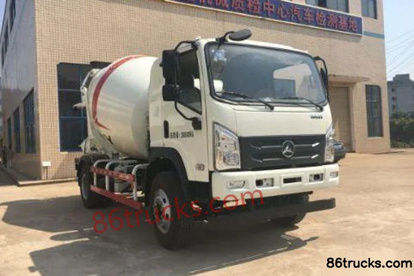 SANY V8 140hp 4X2(6 wheels) 3.6m³ concrete mixer truck Exterior