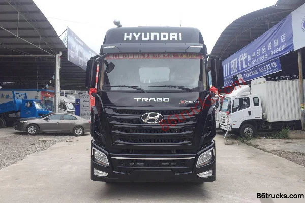 Hyundai Commercial Vehicle Chuanghu XCIENT heavy truck 440 hp 6X4(10 wheels) automatic tractor truck (ZF AMT) Exterior (2) | 86Trucks