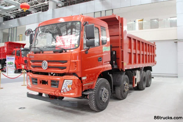 Dongfeng Teshang 270 ch 8X4(12 roues) Camion benne 6 m (EQ3318GFV4) Extérieur (3) | 86Trucks