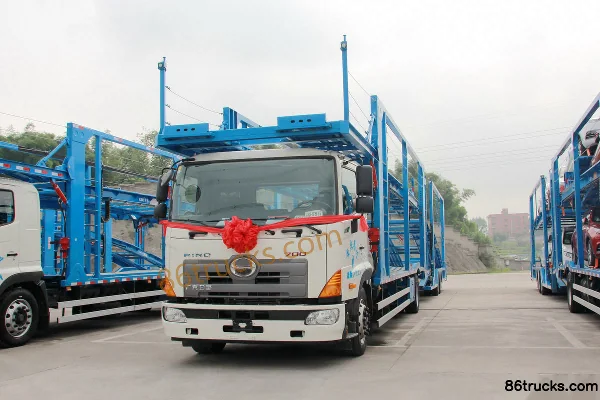 Guangqi HINO 700 Series Heavy Truck 4X2(6 wheels) 9.68m Van Truck Exterior (3) | 86Trucks