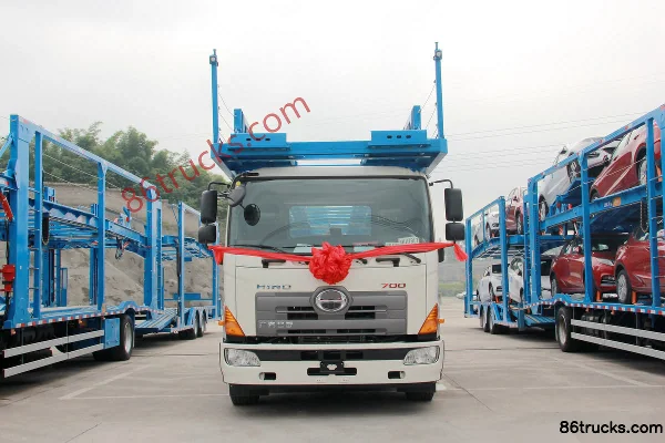 Guangqi HINO 700 Series Heavy Truck 4X2(6 wheels) 9.68m Van Truck Exterior (2) | 86Trucks