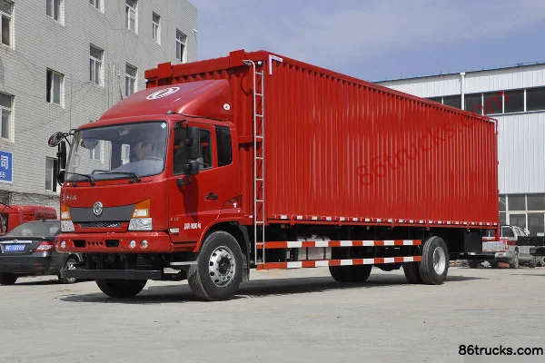 Dongfeng Commercial Vehicle Jiayun 210hp 4X2(6 wheels) 9.6m Wing Opening Box Cargo Truck Exterior (3) | 86Trucks