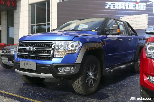 Kawei Ranger K150GT 2018 Flagship 1.9T Diesel 150hp 4x4(6 wheels) Double Cab Pickup (3) | 86Trucks