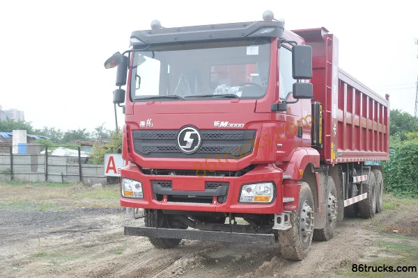 SHACMAN Delong New M3000 Lightweight Version 300 hp 8X4(12 wheels) 6.5m Dump Truck Exterior (3) | 86Trucks