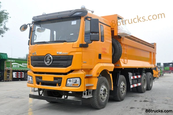 SHACMAN Delong New M3000 375hp 8X4(12 wheels) 6.2m dump truck (China VI) Exterior (3) | 86Trucks