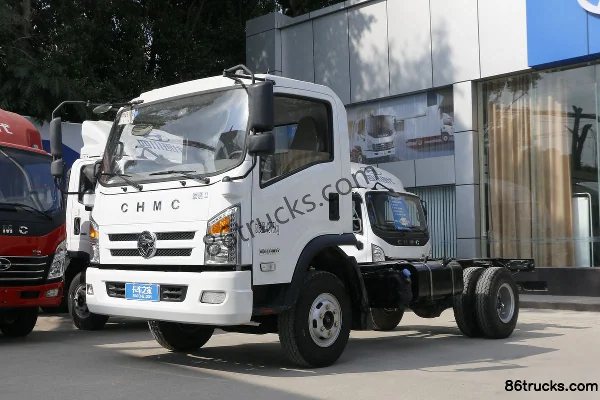 Hyundai Commercial Vehicle Ruichi 156 hp 4X2(6 wheels) 4.09m Single Row Van Light Truck Exterior (2) | 86Trucks