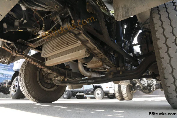 Hyundai Commercial Vehicle Ruichi 156 hp 4X2(6 wheels) 4.09m Single Row Van Light Truck Chassis (3) | 86Trucks