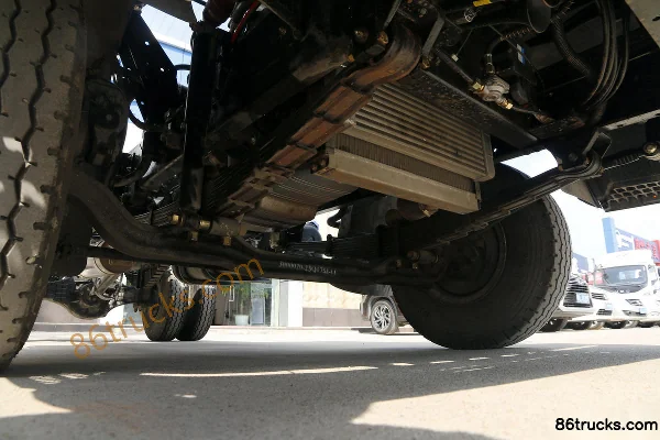 Hyundai Commercial Vehicle Ruichi 156 hp 4X2(6 wheels) 4.09m Single Row Van Light Truck Chassis (1) | 86Trucks