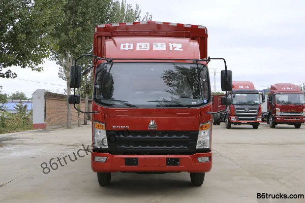 Sinotruk HOWO Tongshuai Chaoneng Edition 160 hp 4X2(6 wheels) 4.15m Single Row Stake Light Truck Exterior (2) | 86Trucks